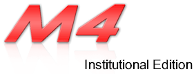 M4 Institutional Edition Trading Platform for Back Testing and Real Time Trading