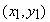 (x1,y1)
