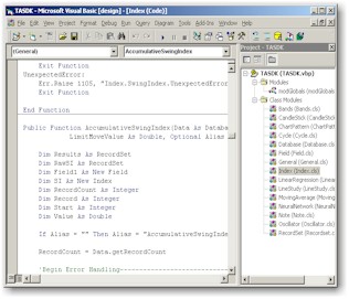Visual basic bollinger bands